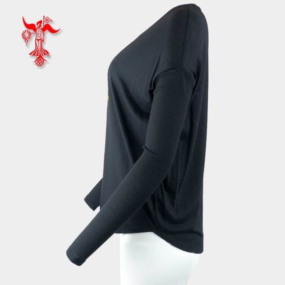 Della Penna Fashion long sleeve silk screen t-shirt - Picture 3 of 6